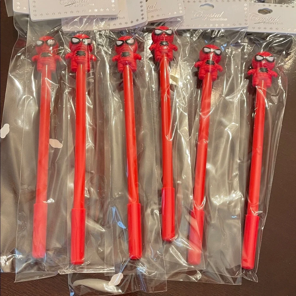 Spider-Man one dozen assorted pens individually wrapped party favors nwt